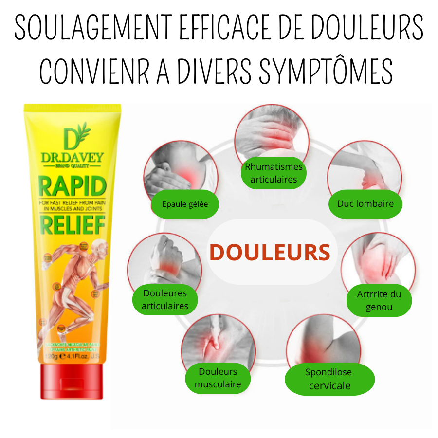 Pommade & Spray (Contre les douleurs articulaires, Lombaires et sciatique)